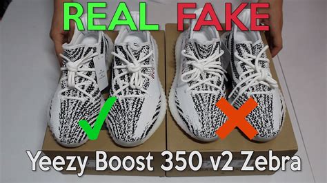 adidas yeezy boost zebra real vs fake|Adidas Yeezy zebra restock.